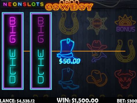 Neon Cowboy Slot Grátis